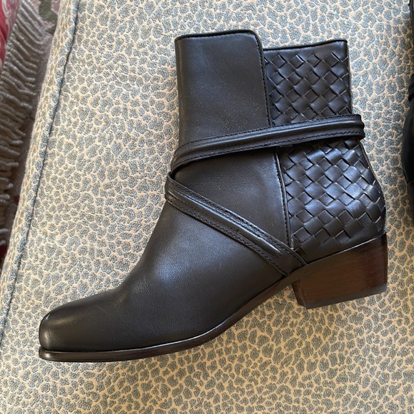 Joie Black Leather Jackson Boots 7.5 - Picture 4 of 11
